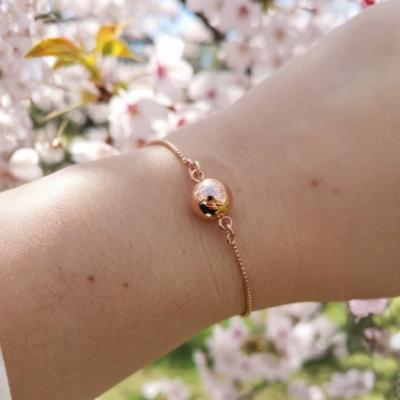 Bracelet de Grossesse Ajustable - Plaqué or rose