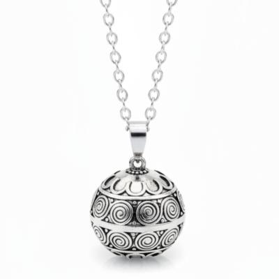 Collier Bola de Grossesse Argent Iris 1 - Loupita