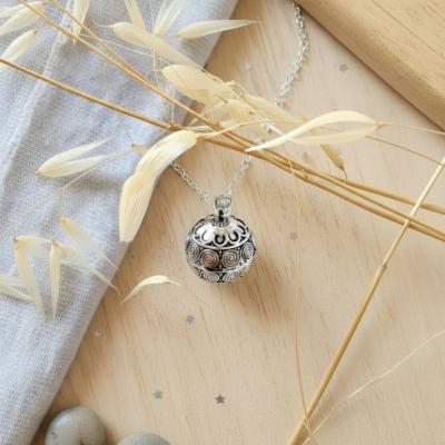 Bola de grossesse Argent - Arabesques - Iris