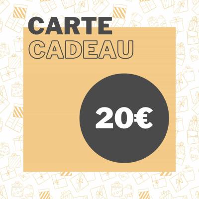 Carte Cadeau 20