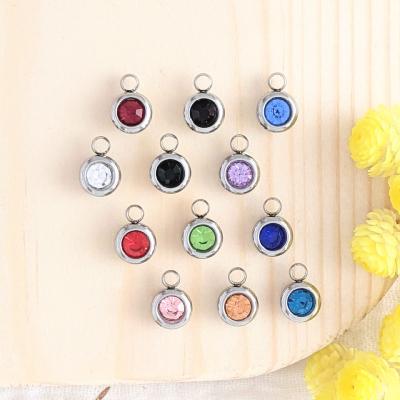 Bola de Grossesse Argent - Arbre de Vie & Charm Coloré