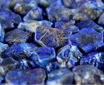 Pierres Naturelles Lapis Lazuli pour Bolas de Grossesse Loupita
