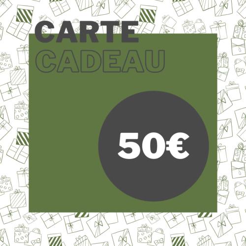 Carte Cadeau 50€