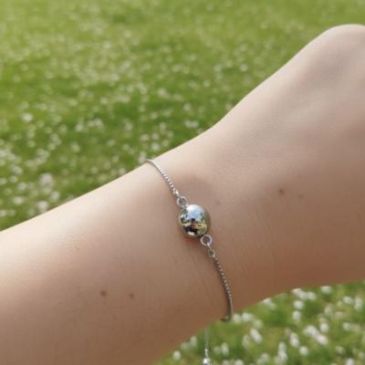 Bracelet de Grossesse Ajustable - Plaqué argent