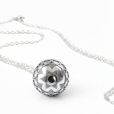 Collier Bola de Grossesse Argent Milo 2 - Loupita