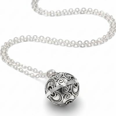 Collier Bola de Grossesse Argent Tessa 1 - Loupita