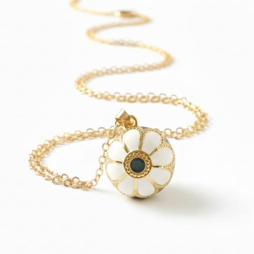 Collier Bola de Grossesse Or Marguerite 1 - Loupita